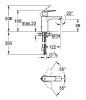 Смеситель Grohe Eurosmart Cosmopolitan 23326000 для раковины
