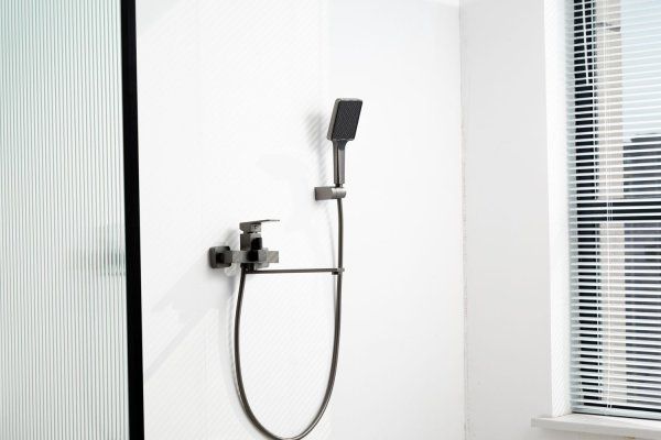 Смеситель для ванны Frap F2291-9, оружейная сталь