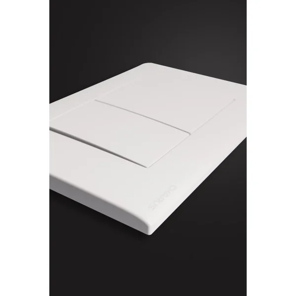 Кнопка смыва Charus Minimalista FP.310.12.01 для инсталляции, белый матовый