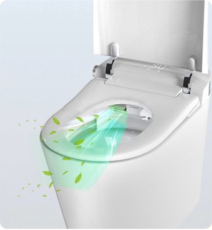 Электронный напольный унитаз-биде TIMO (TE-741B)