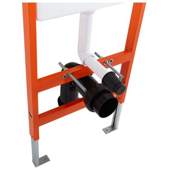 Система инсталляции для унитазов  BelBagno BB097SET.Q.CR с кнопкой