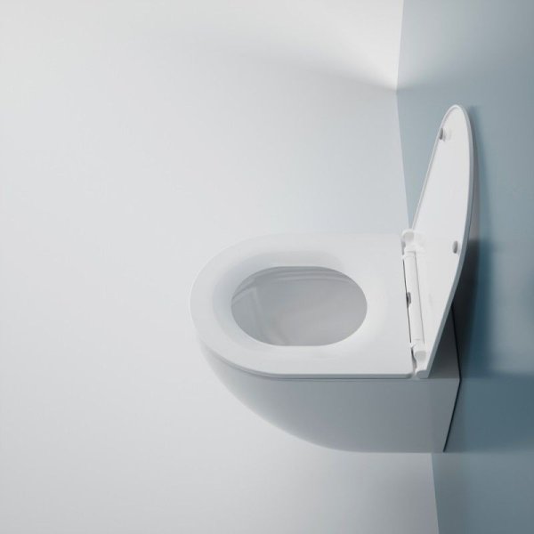 Унитаз подвесной ESBANO GARDENA-49T (White)  490x360x360  ESUPGARD49TW, белый