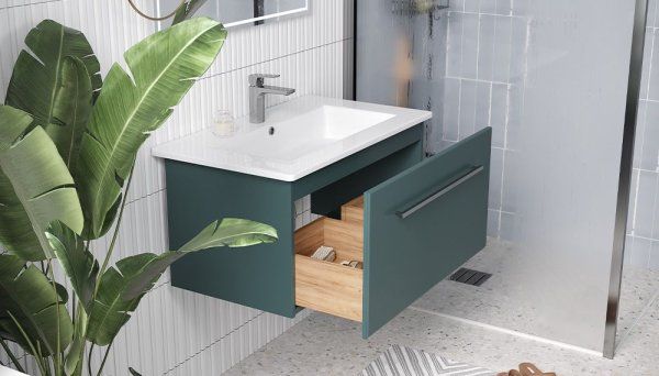 Тумба подвесная Velvex Posse 85, верде (tp.POS.OSK.85.1Y верде)