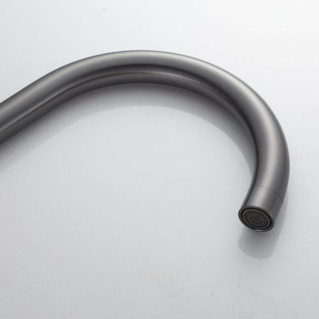 Смеситель для кухни Shevanik S5MY05GH3THC, Оружейная сталь