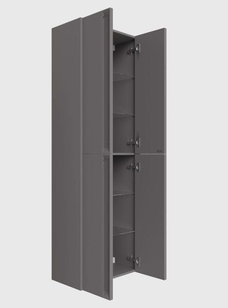 Шкаф-пенал Allen Brau Fantasy 60 1.11008.PGM 2.0 платина матовый