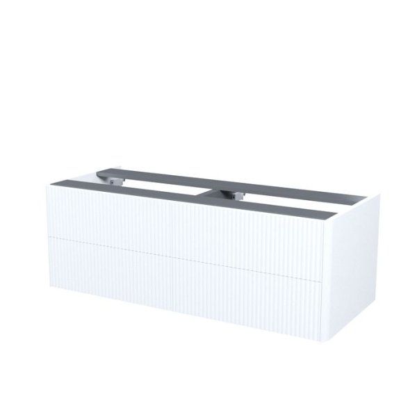 Тумба подвесная, под столешницу, 120 см, белый, Aiger, IDDIS, AICUG1YO2WSN0iTI95BW