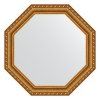 Зеркало Evoform Octagon BY 3983 55x55 золотой акведук