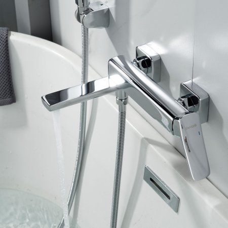Смеситель для ванны Shevanik S9TG95ZR2, Хром