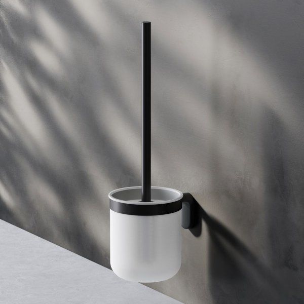 Набор аксессуаров для зоны туалета, черный AM.PM X-Joy AK84T2603B, Черный