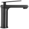 Смеситель для раковины (умывальника) REA BLADE OLD BLACK черный низкий, REA-B9973