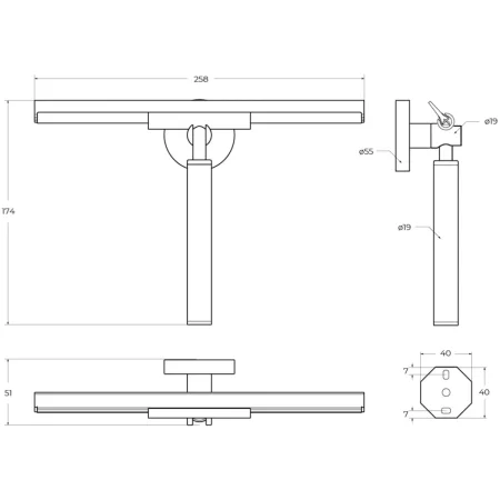 Стеклоочиститель Cezares Relax RELAX-SV-01 хром