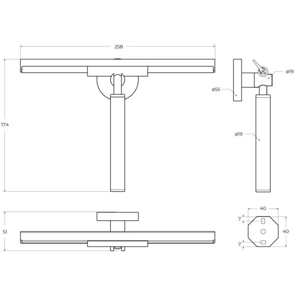 Стеклоочиститель Cezares Relax RELAX-SV-01 хром
