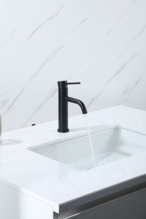 Смеситель для раковины Frap F10807-6, однорычажный, черный