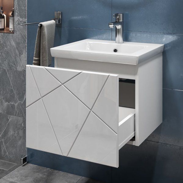 Тумба VIGO Geometry под раковину Geometry 500-0-1 (Como) навесная (32)