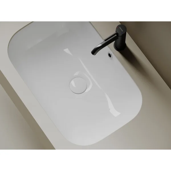 Раковина Ceramicanova Era CN15007 61,5x40,5 см, встраиваемая снизу, белый