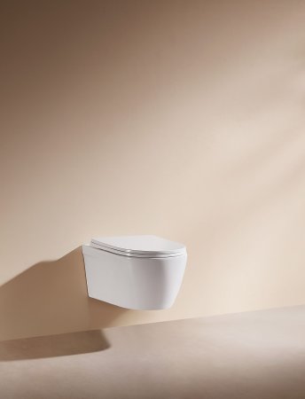 Унитаз подвесной ARROW AHB2105H белый / крышка PG017-ZPA