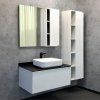 Тумба-умывальник COMFORTY Comforty Милан-90 белая со светло-серой столешницей с раковиной COMFORTY T-Y9378