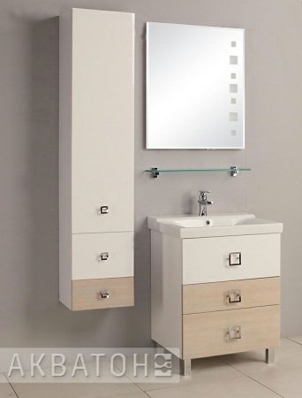 Полка Aquaton 1A110303XX010 85 стеклянная