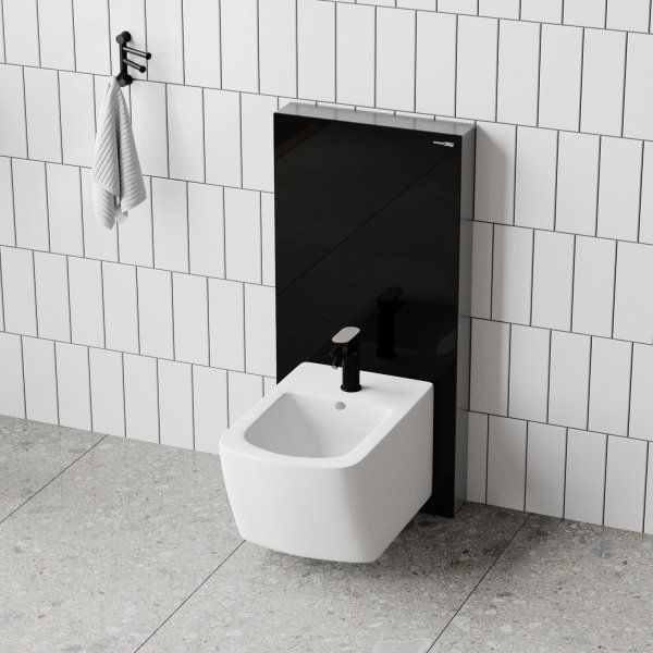 Пристенный модуль системы инсталляции для биде WasserKRAFT Naab 86BDT.050.BL