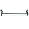 Полотенцедержатель Art&Max Romantic AM-0818-T двойной серебро