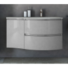 Шкаф Cezares Vague 54856 34 L grigio lucido