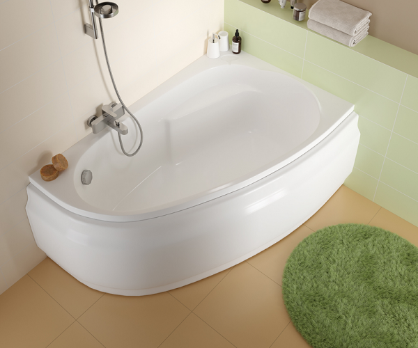 Акриловая ванна Cersanit Joanna WA-JOANNA*140-R 140x90 R