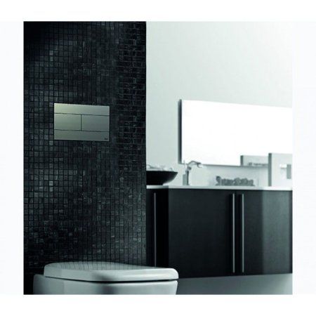 Кнопка смыва Oli Slim 057141 нержавеющая сталь