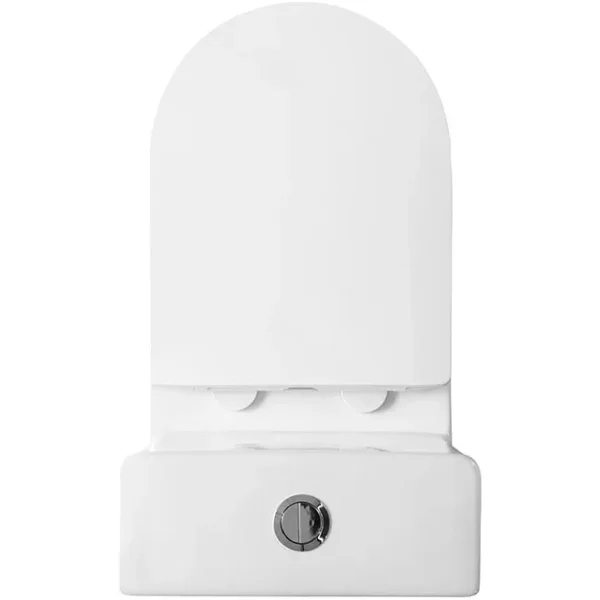 Унитаз-компакт BelBagno Lounge BB8618CPR-MN/SC безободковый, с сиденьем микролифт, белый