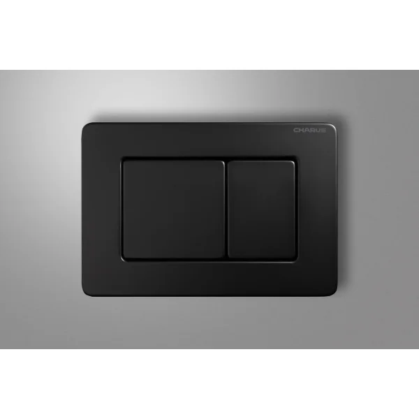 Кнопка смыва Charus Robusto FP.310.MB.05 для инсталляции, черный матовый