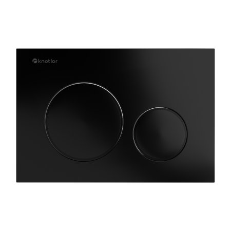 Клавиша смыва Knotlor BIS104BL, черный