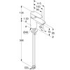 Смеситель для раковины Kludi PURE&SOLID 343890575WR4 хром