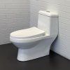 Моноблок детский COMFORTY 2311W (белый), 2-реж. арматура, горизонтальный выпуск, сиденье полипропилен с микролифтом