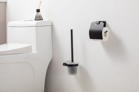 Держатель туалетной бумаги Frap F3YQ06QP03FC-6CO, черный