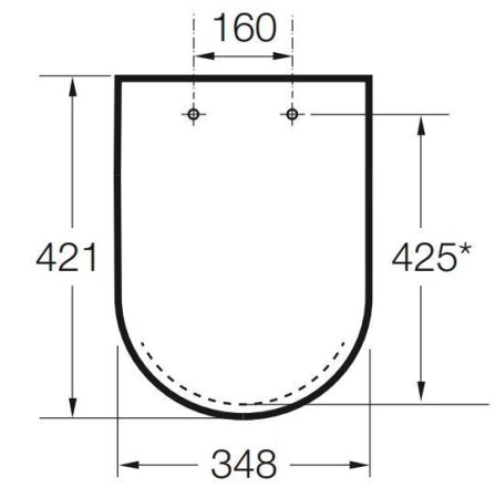 Крышка-сиденье Roca Victoria ZRU8013900