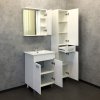 Зеркало-шкаф COMFORTY "Модена М-60" белый матовый