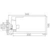 Смеситель Ledeme L2277W белый/хром