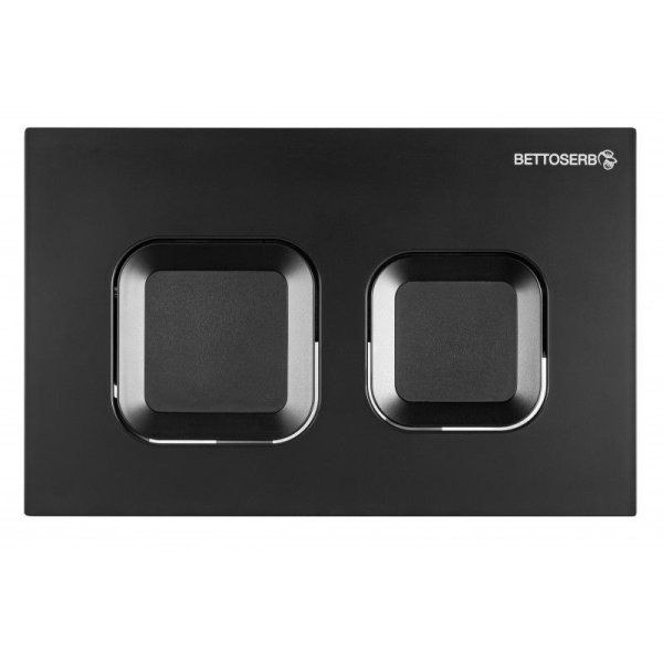 Инсталляция BETTOSERB Sava Free Standing+клавиша смыва SMART черный матовый (SFS40006471)