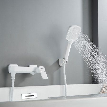 Смеситель для ванны Shevanik S4JL10EY2CAS, белый