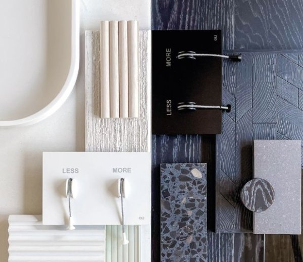 Кнопка смыва Oli Less is More 883526 с веревочками, белый