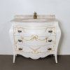 Тумба с раковиной Tiffany World 7231 decoro Mozart/br 95 бежевый