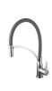 Смеситель для кухни с гибким изливом Frap F4552 хром