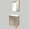 Тумба-умывальник COMFORTY "Марио-75" сосна лоредо с раковиной "Quadro 75"
