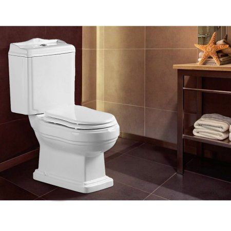 Унитаз напольный Azario LORETTI 680х430х850 в комплекте с сиденьем полипропилен микролифт (AZ-239)