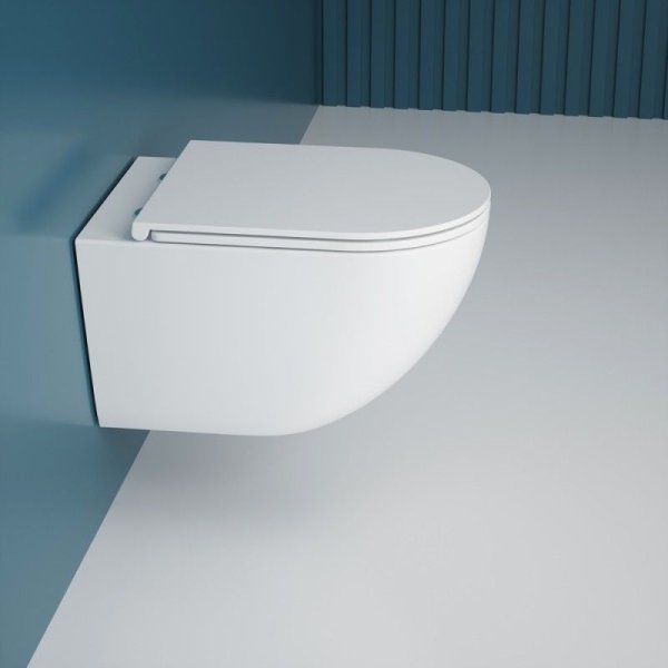 Унитаз подвесной ESBANO FORTEX-53T (White) 530x360x360  ESUPFORT53TW, белый