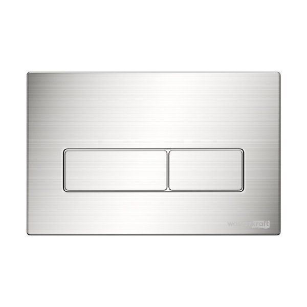 Система инсталляции для унитазов WasserKRAFT Alme 15TLT.010.ME.BN03 с кнопкой смыва белый, никель