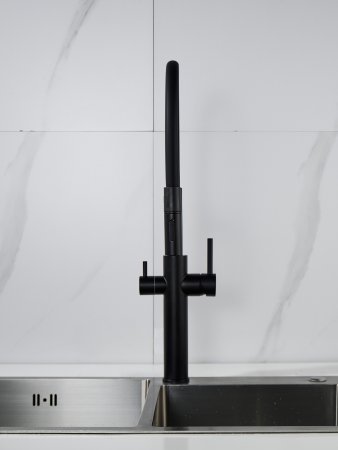 Смеситель для кухни Shevanik S478H, Черный