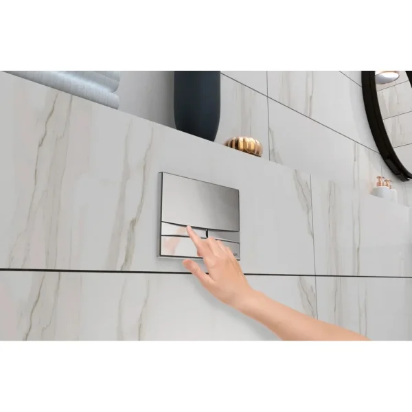 Кнопка смыва Berges Novum F3 040053 для инсталляции, хром