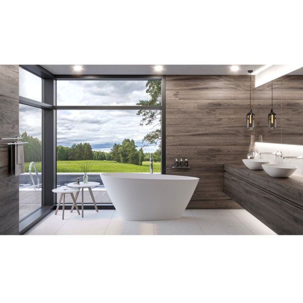 Ванна из искусственного камня Whitecross Spinel C 0211.150070.200 150x70 белый матовый