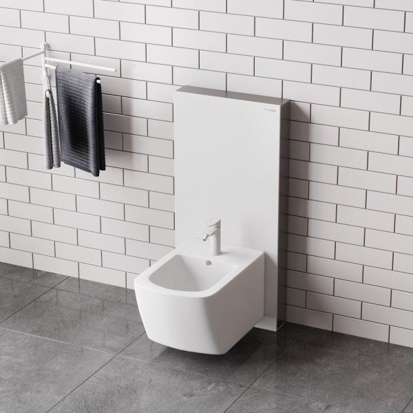 Пристенный модуль системы инсталляции для биде WasserKRAFT Naab 86BDT.050.WH