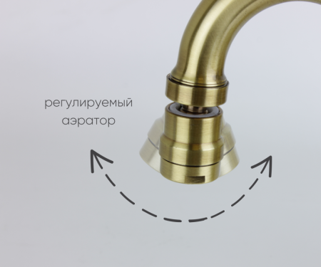 Смеситель одноручковый на биде Bronze de Luxe Windsor (21688)